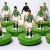 Subbuteo Andrew Table Soccer Real Betis 1976-77 on Classic Hasbro bases